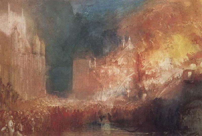 Joseph Mallord William Turner Houses of Parliament on Fire Spain oil painting art
